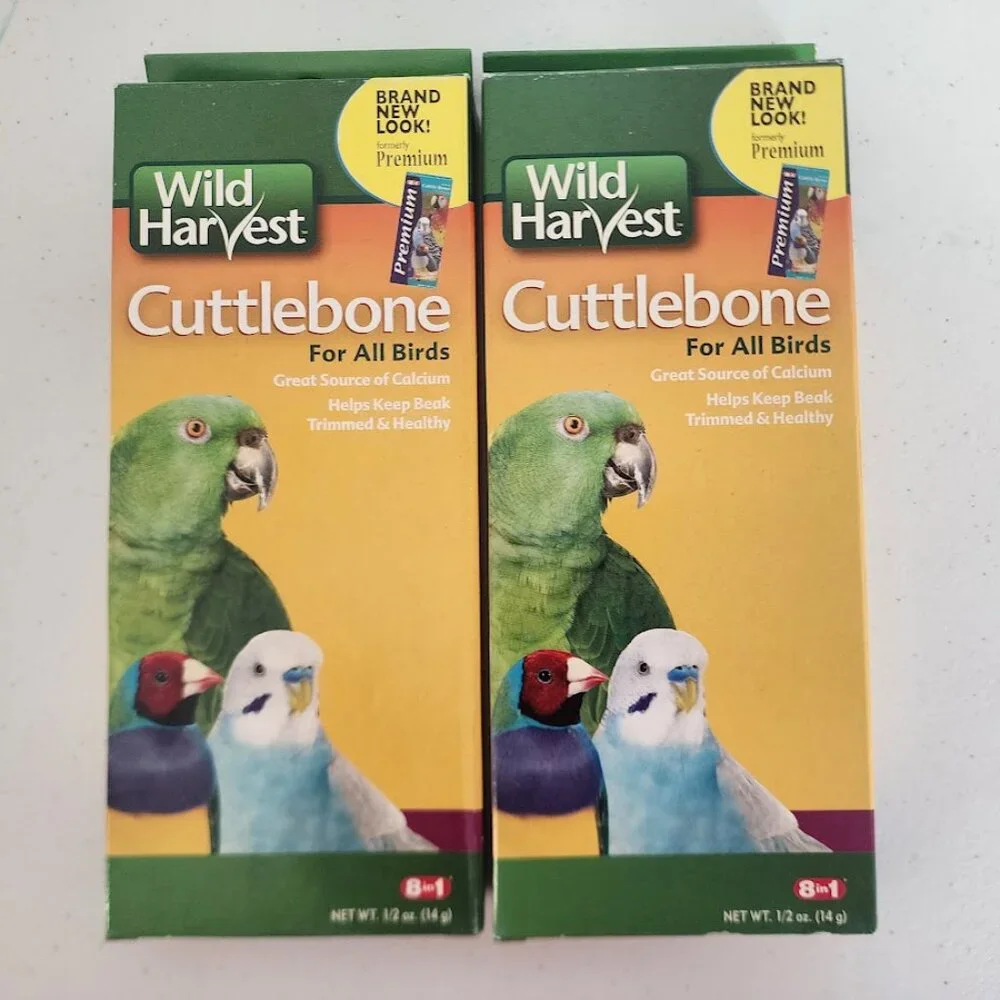 Wild Harvest Cuttlebone for All Birds (2 Pack).